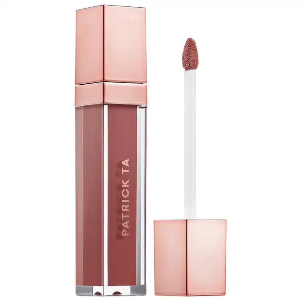 NIB ✅ Patrick Ta #SHE'S CONFIDENT Silky Lip Crème ~ Monochrome Moment ✨ BNIB